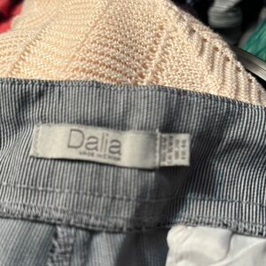 Dalia Charcoal Pinstripe Skirt